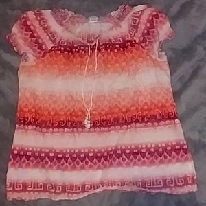 Brand: Liz Claiborne Size:L Color: pink/Orange